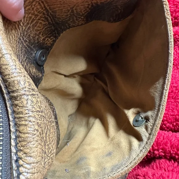 Patricia Nash Brown Leather Crossbody Bag - Picture 9 of 10